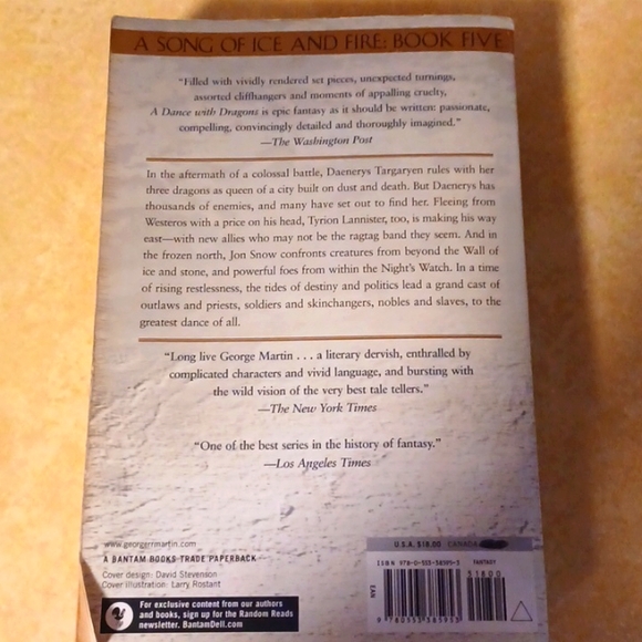 Game of thrones - a dance with dragons book - Picture 2 of 3